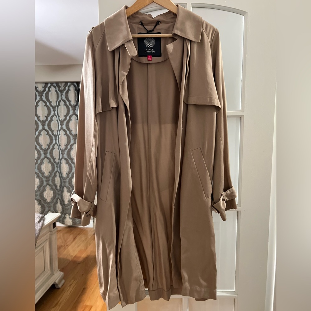 Trench coat from Vince Camuto.
